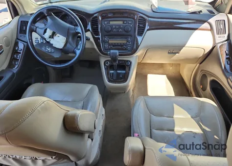 2001 Toyota Highlander from USA, damaged, VIN JTEHF21A510015823